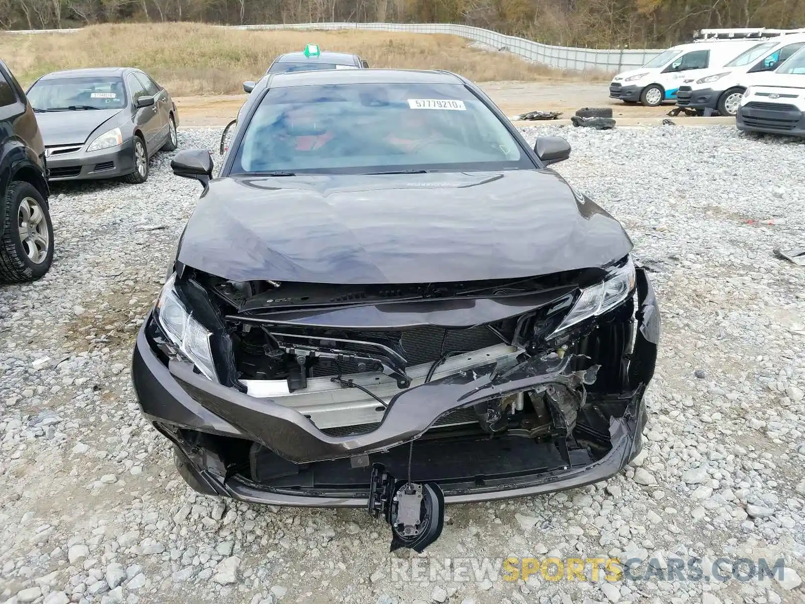 9 Photograph of a damaged car 4T1B11HKXKU853742 TOYOTA CAMRY 2019