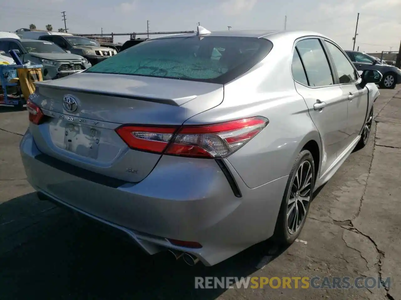 4 Photograph of a damaged car 4T1B11HKXKU853790 TOYOTA CAMRY 2019