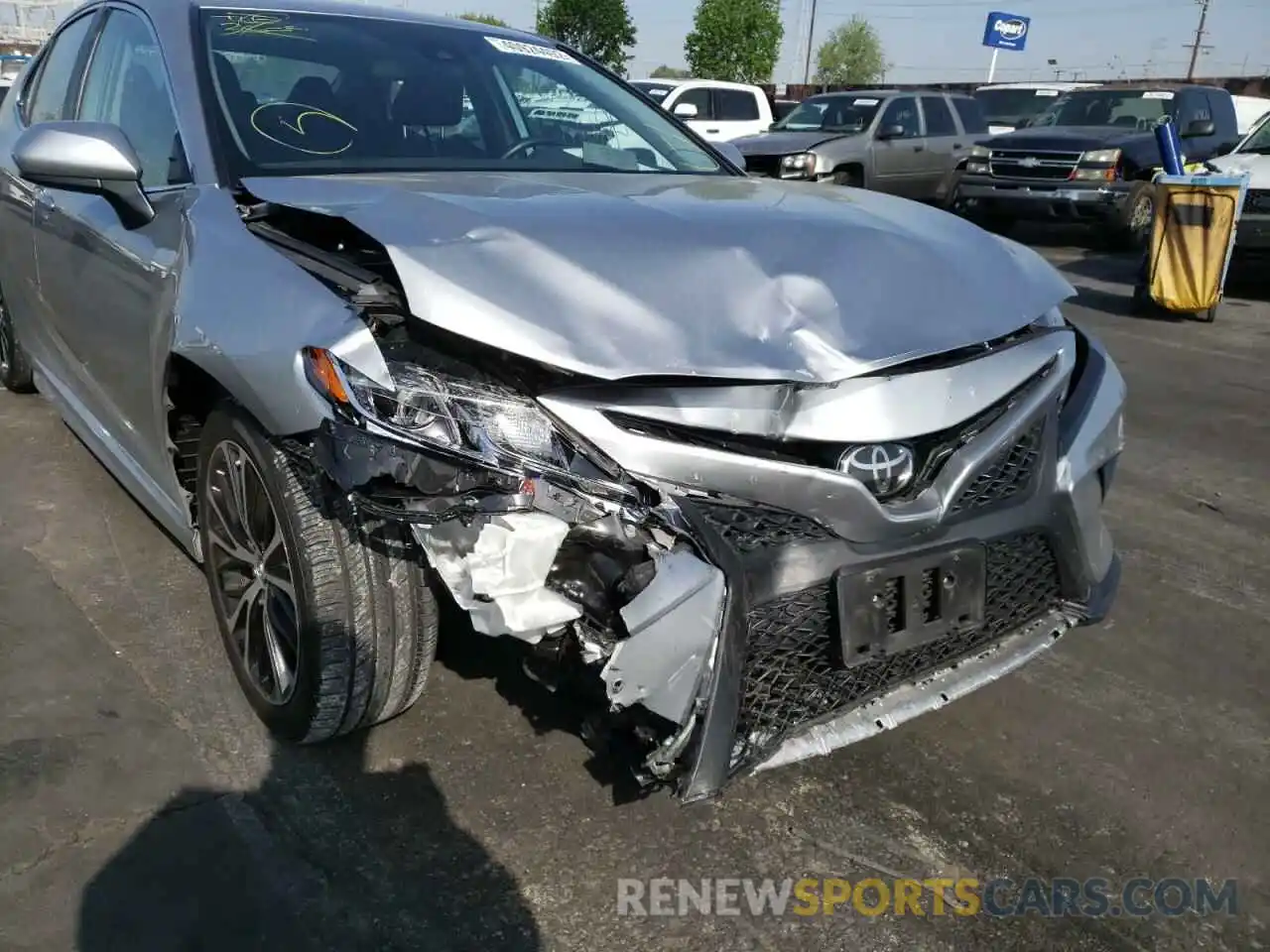 9 Photograph of a damaged car 4T1B11HKXKU853790 TOYOTA CAMRY 2019