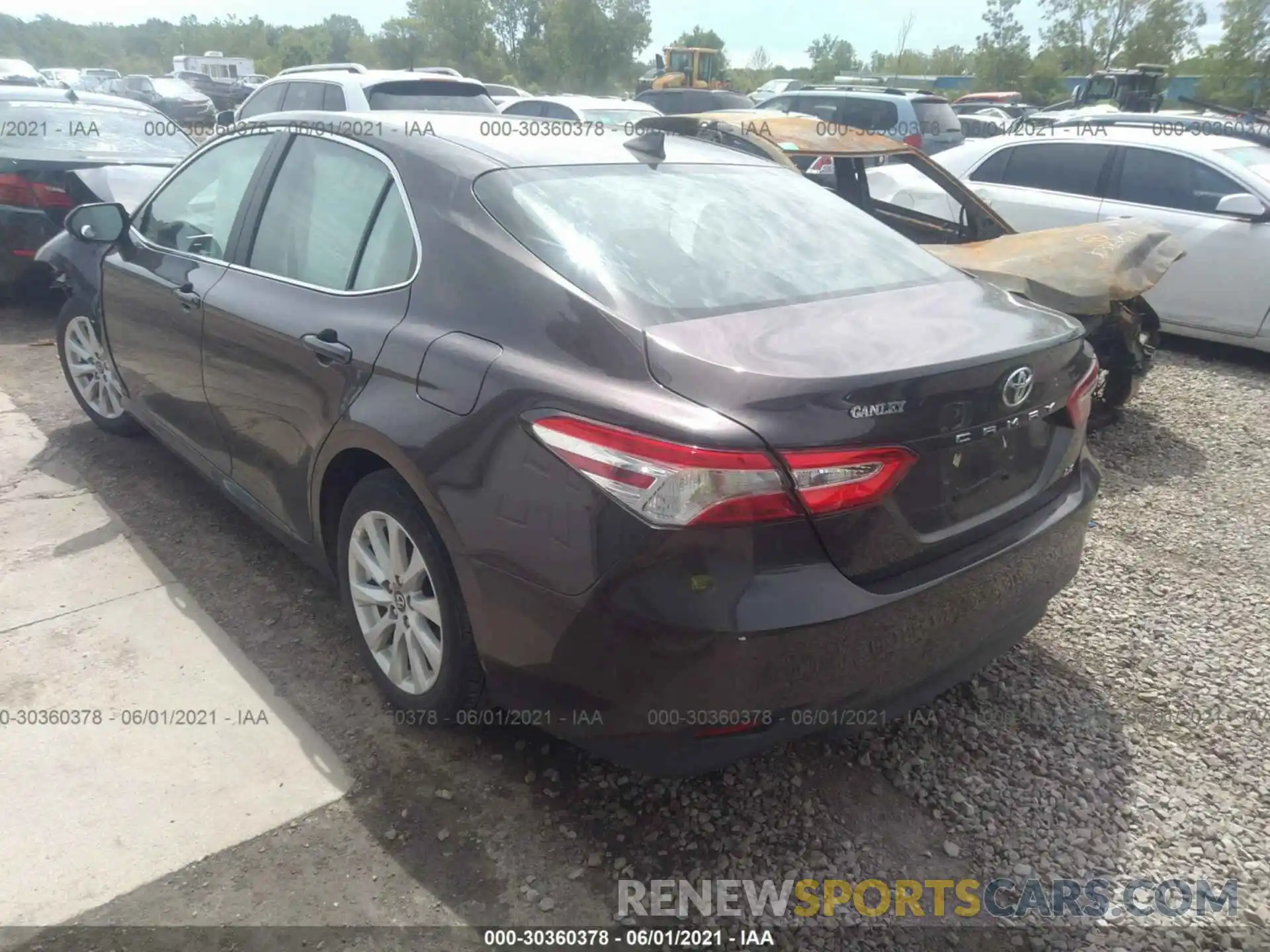 3 Photograph of a damaged car 4T1B11HKXKU856799 TOYOTA CAMRY 2019