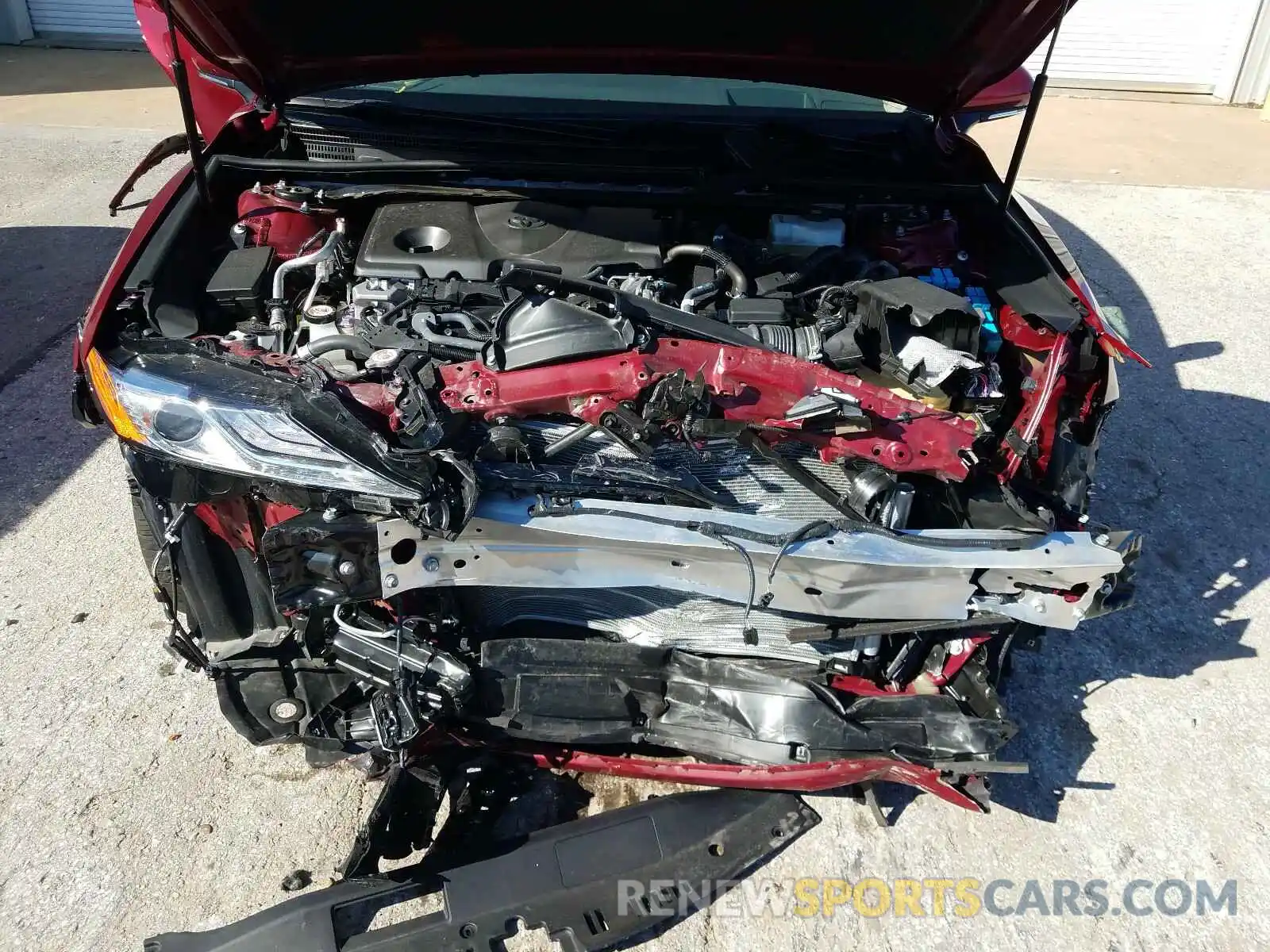 7 Photograph of a damaged car 4T1B21HK1KU013216 TOYOTA CAMRY 2019