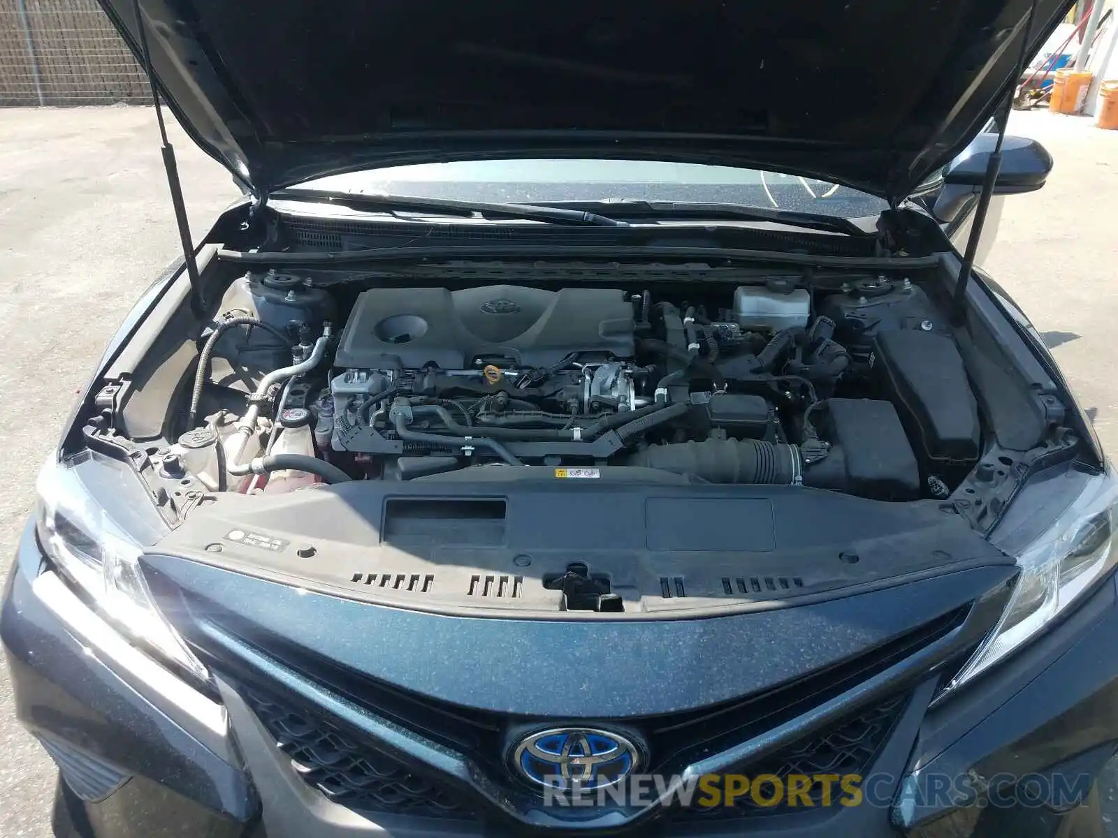 7 Photograph of a damaged car 4T1B21HK1KU512081 TOYOTA CAMRY 2019