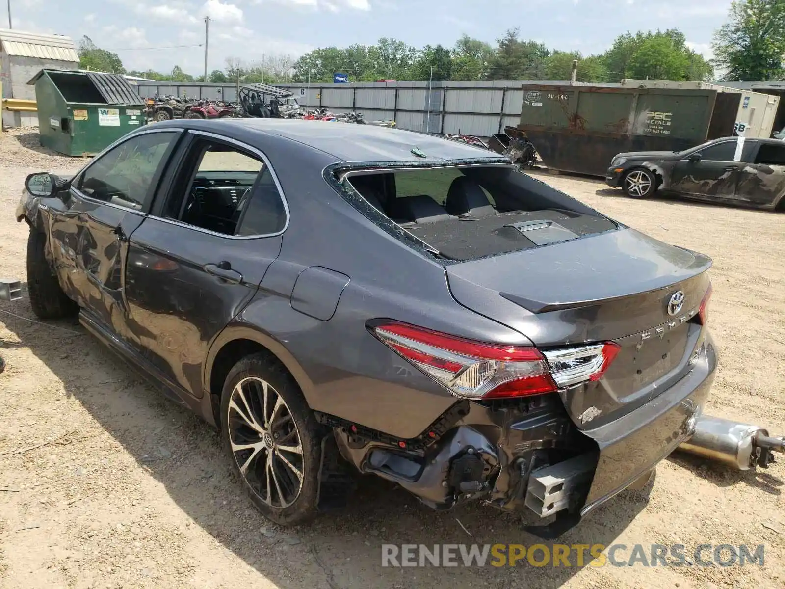 3 Фотография поврежденного автомобиля 4T1B21HK1KU520973 TOYOTA CAMRY 2019