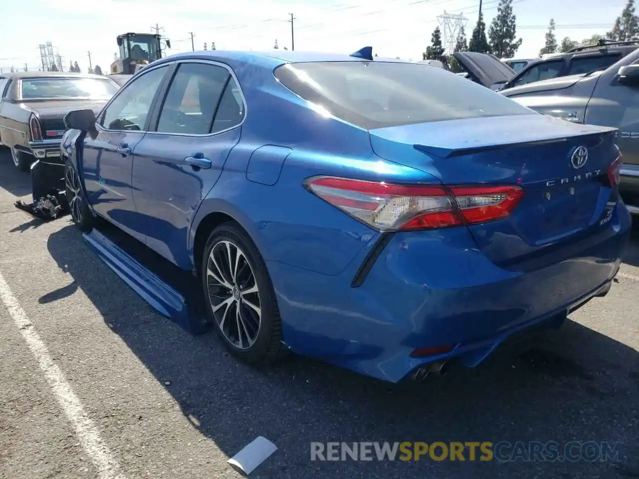 3 Photograph of a damaged car 4T1B21HK2KU009952 TOYOTA CAMRY 2019