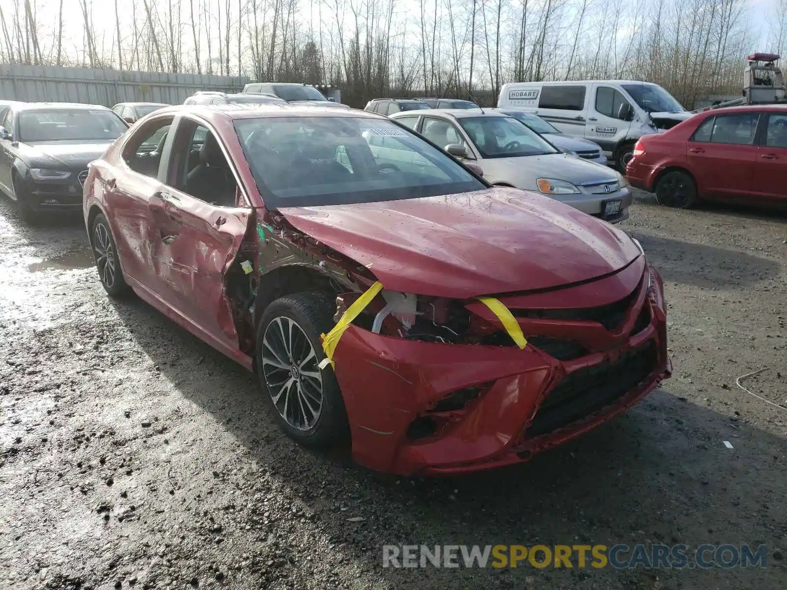 1 Photograph of a damaged car 4T1B21HK2KU009997 TOYOTA CAMRY 2019