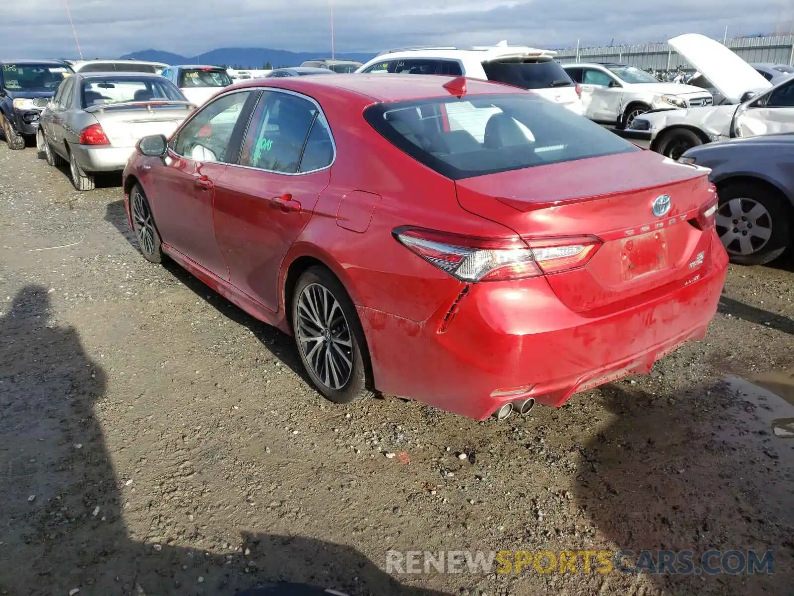 3 Photograph of a damaged car 4T1B21HK2KU009997 TOYOTA CAMRY 2019