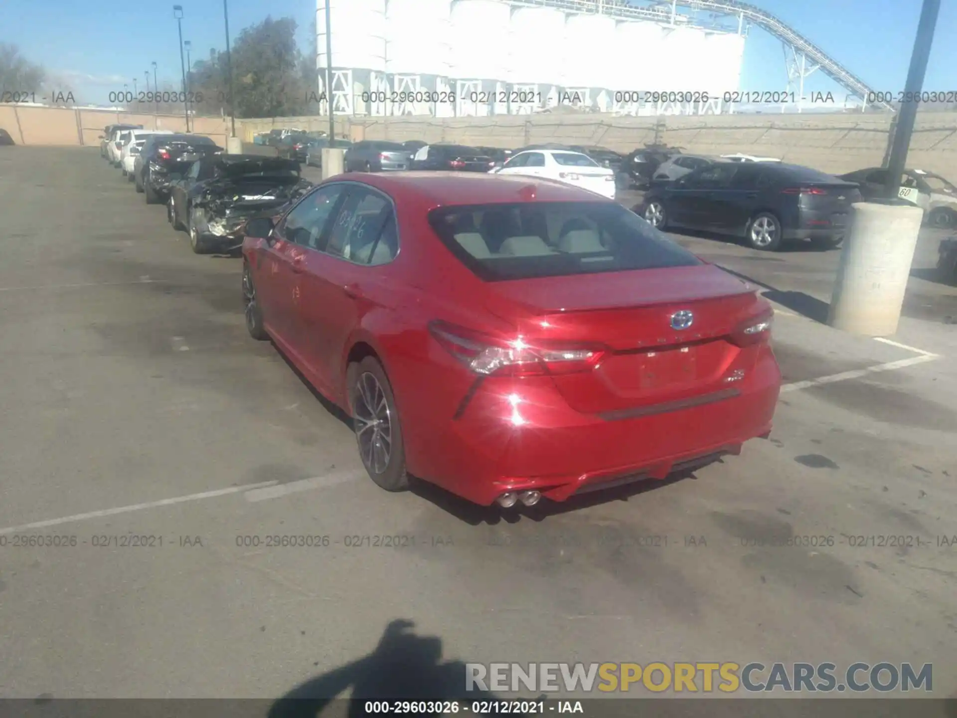 3 Photograph of a damaged car 4T1B21HK2KU010017 TOYOTA CAMRY 2019