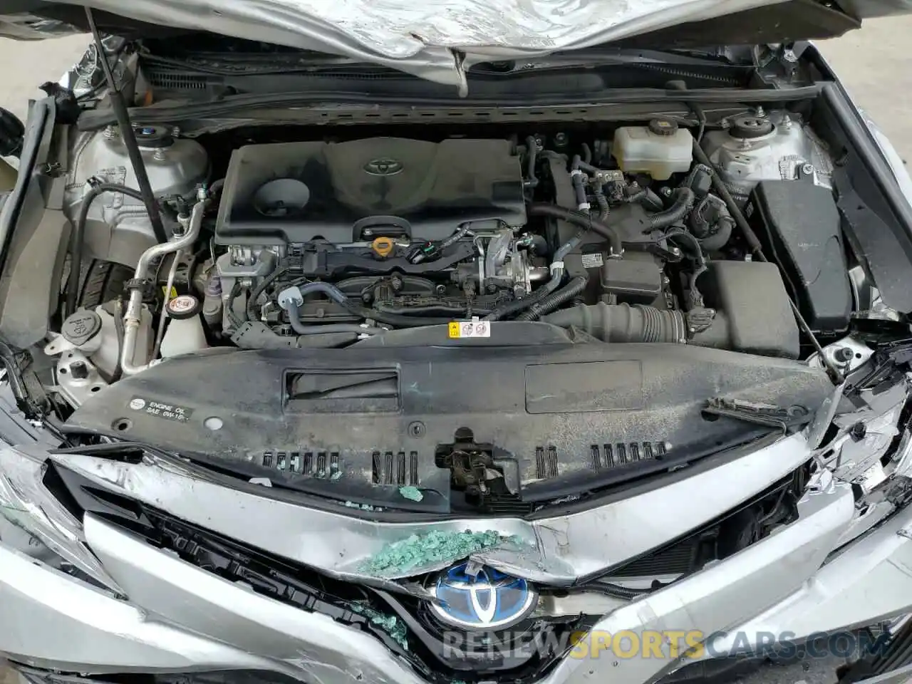 7 Photograph of a damaged car 4T1B21HK2KU011099 TOYOTA CAMRY 2019