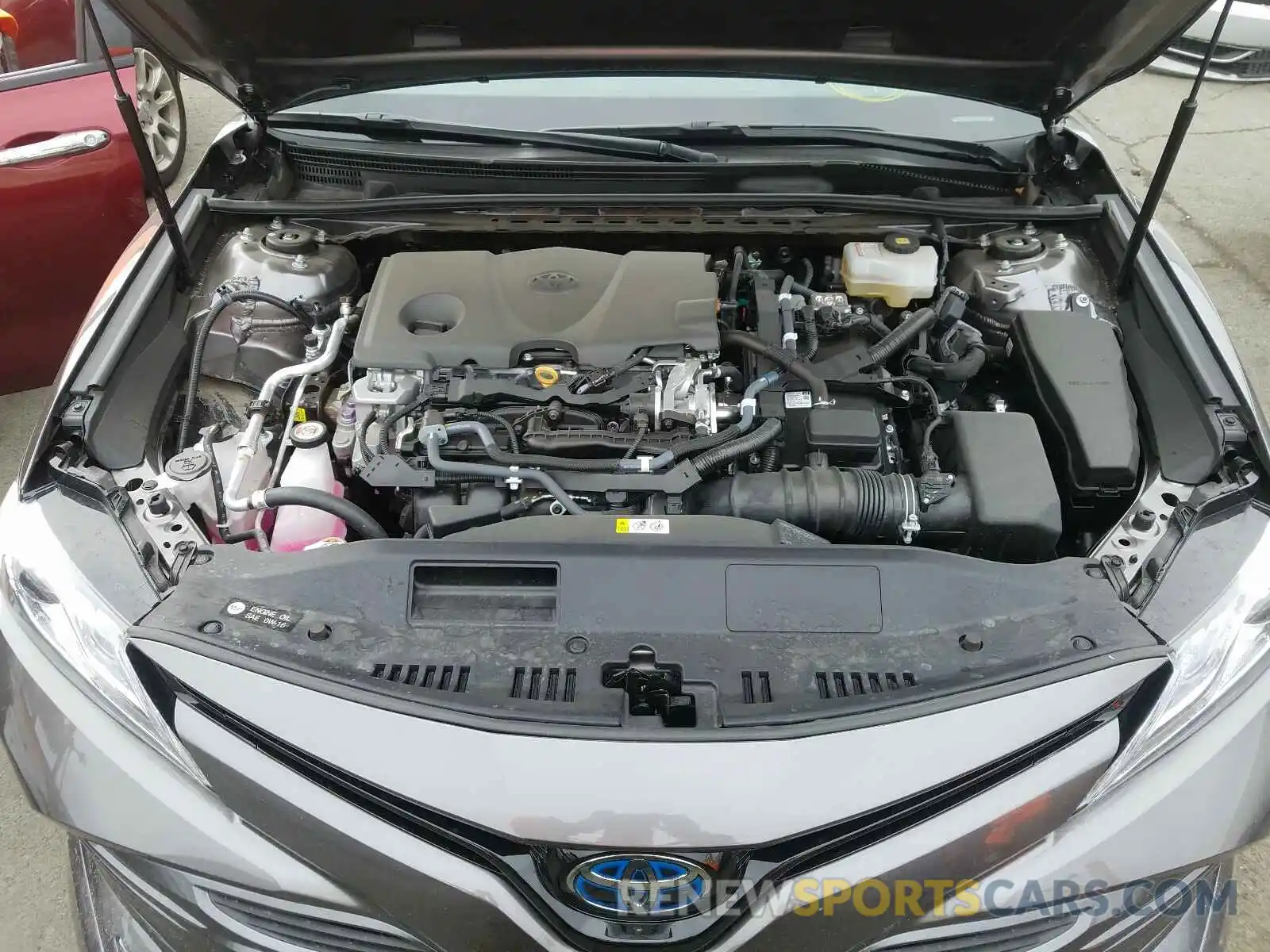 7 Photograph of a damaged car 4T1B21HK2KU013130 TOYOTA CAMRY 2019