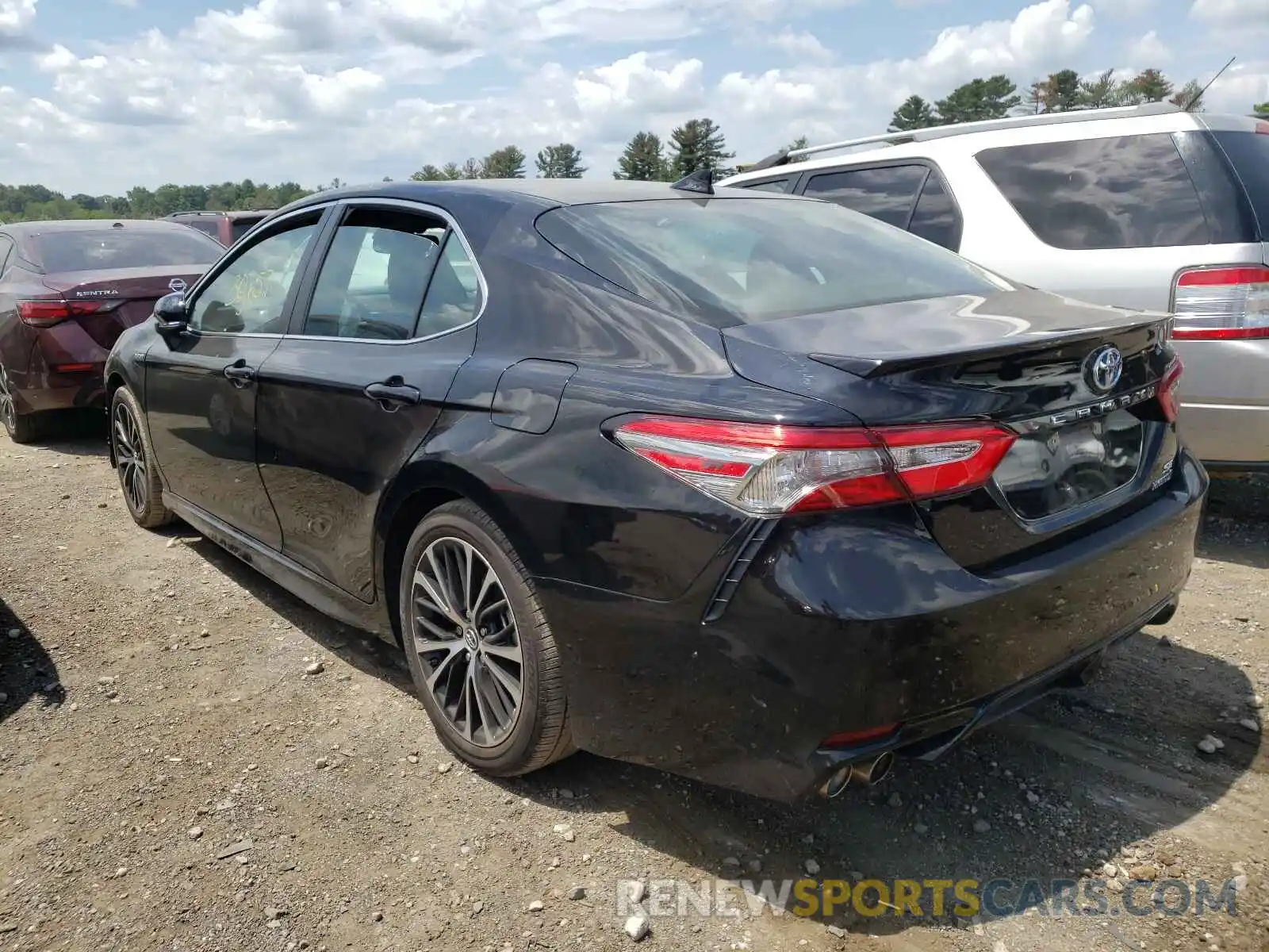 3 Фотография поврежденного автомобиля 4T1B21HK2KU014505 TOYOTA CAMRY 2019