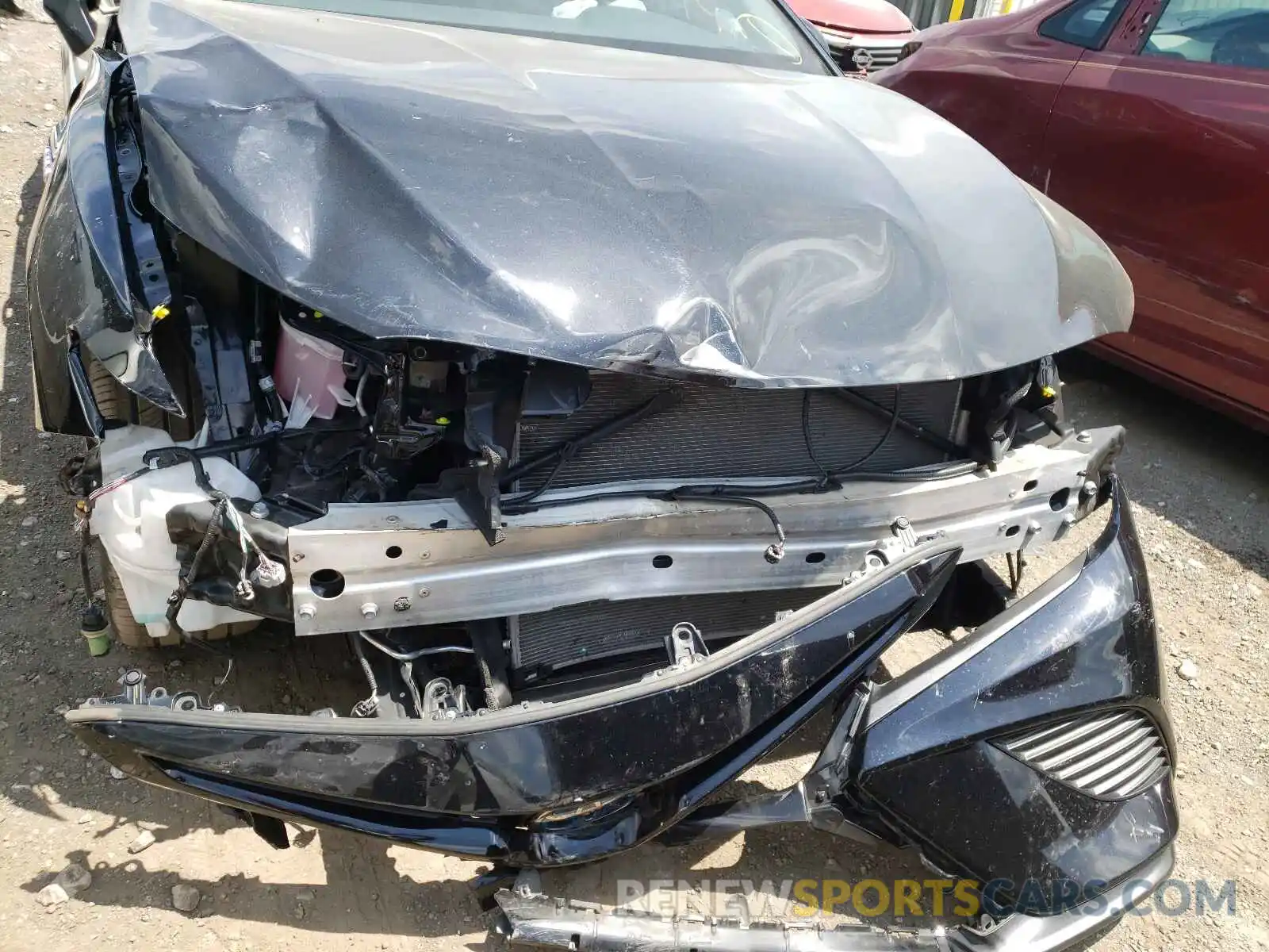 9 Photograph of a damaged car 4T1B21HK2KU014505 TOYOTA CAMRY 2019