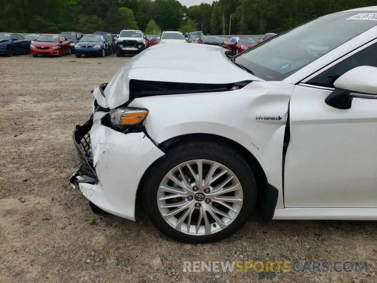 9 Photograph of a damaged car 4T1B21HK2KU518858 TOYOTA CAMRY 2019