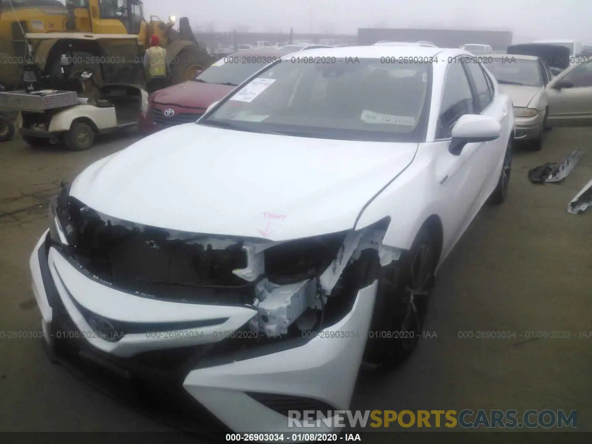 2 Фотография поврежденного автомобиля 4T1B21HK2KU519251 TOYOTA CAMRY 2019