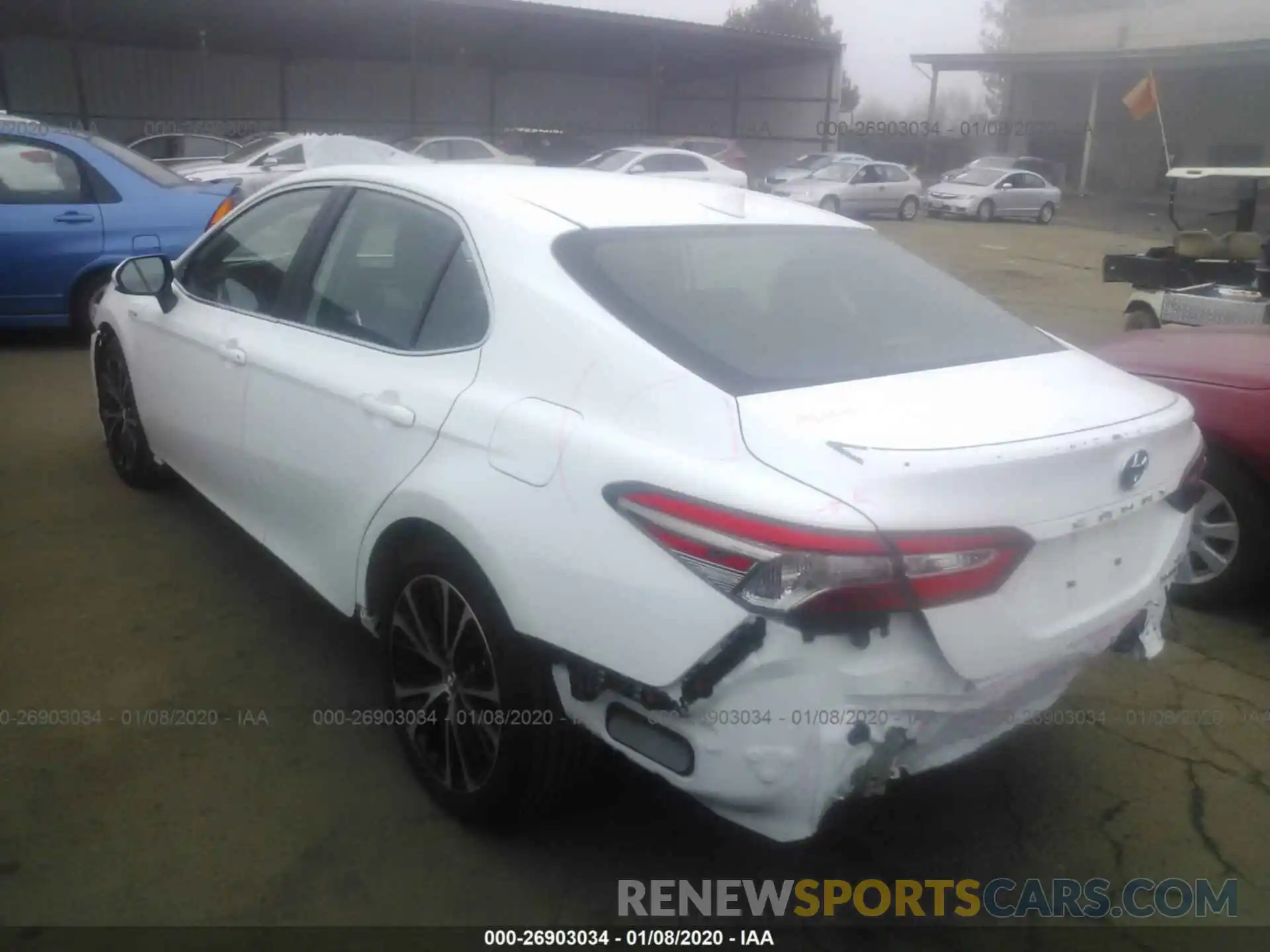 3 Photograph of a damaged car 4T1B21HK2KU519251 TOYOTA CAMRY 2019