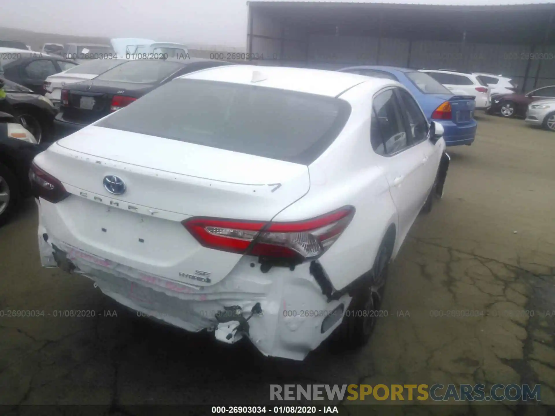 4 Photograph of a damaged car 4T1B21HK2KU519251 TOYOTA CAMRY 2019