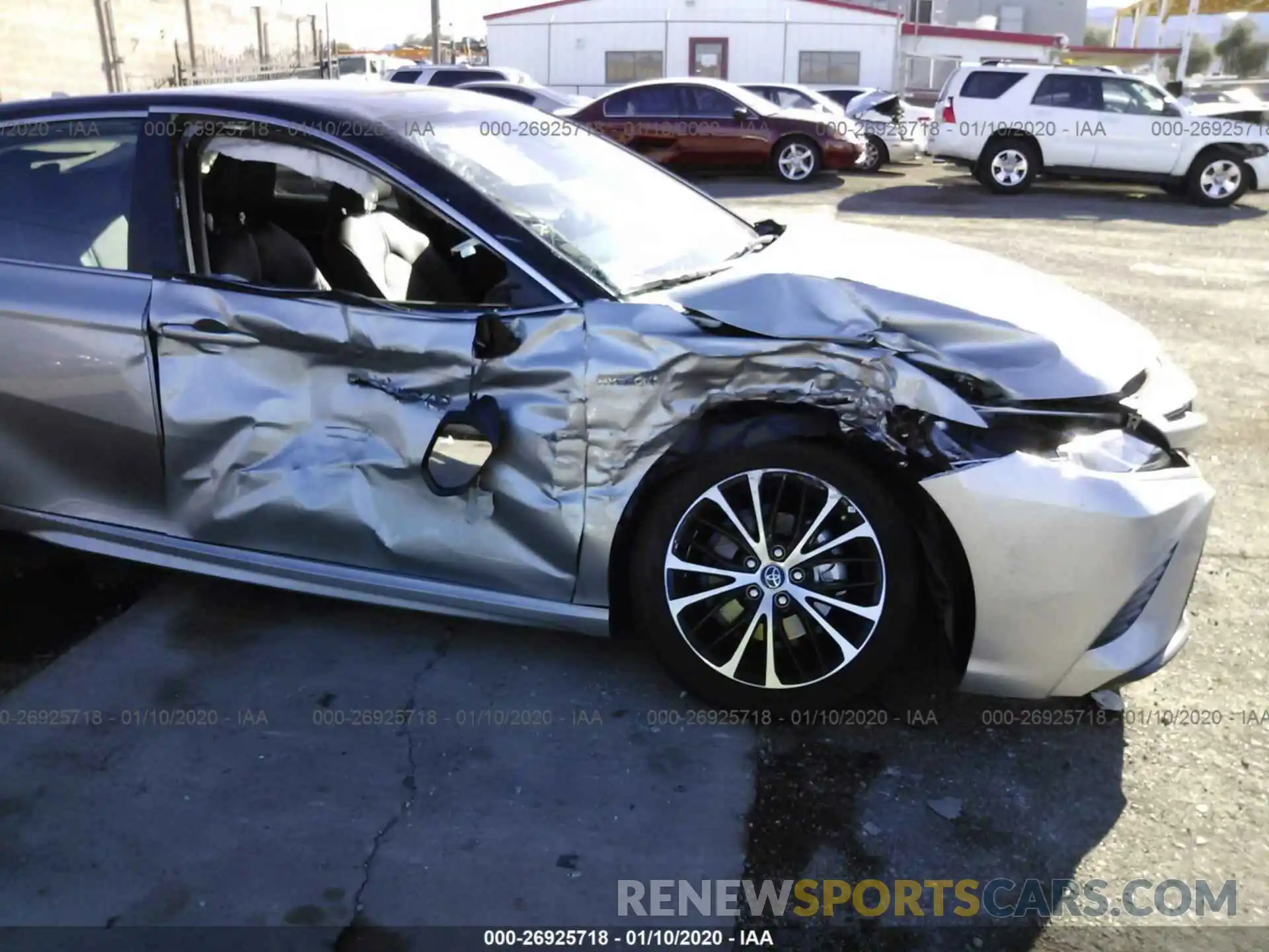 6 Photograph of a damaged car 4T1B21HK2KU520612 TOYOTA CAMRY 2019