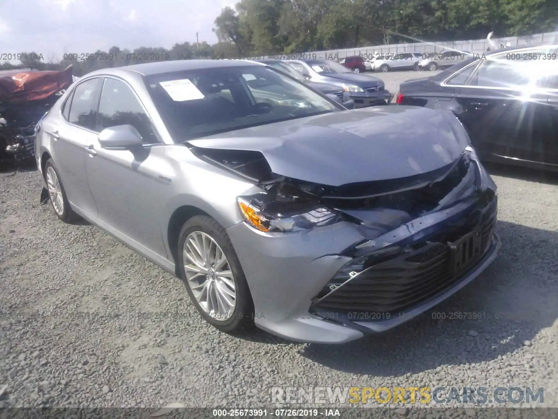 1 Photograph of a damaged car 4T1B21HK3KU010821 TOYOTA CAMRY 2019