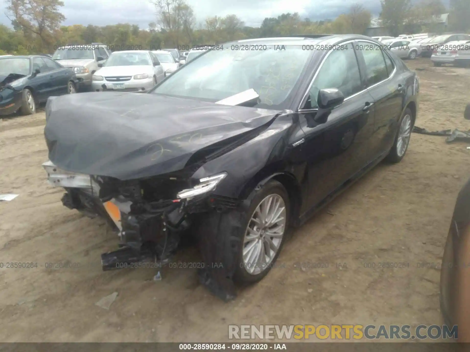 2 Фотография поврежденного автомобиля 4T1B21HK3KU011435 TOYOTA CAMRY 2019