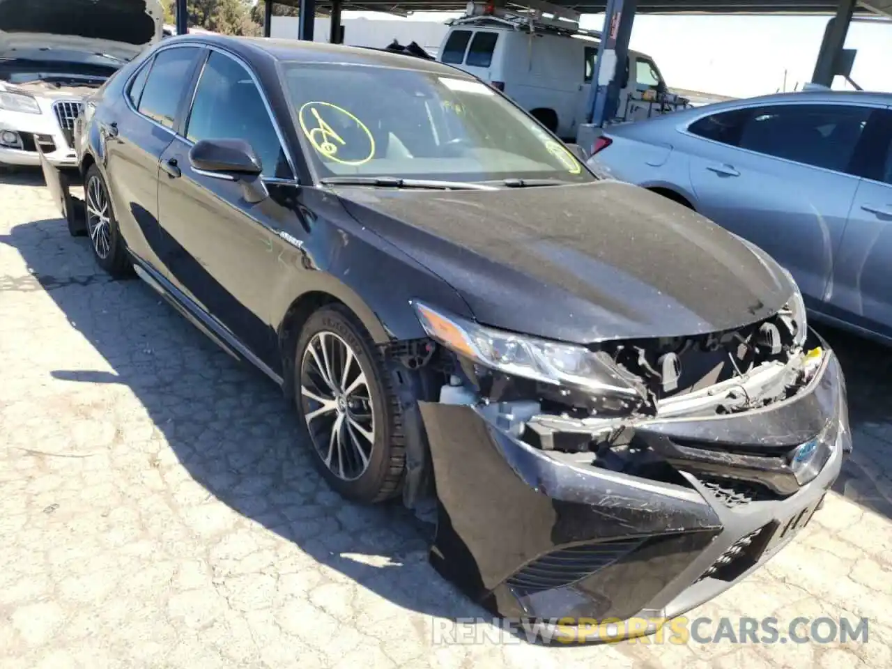 1 Photograph of a damaged car 4T1B21HK3KU511661 TOYOTA CAMRY 2019