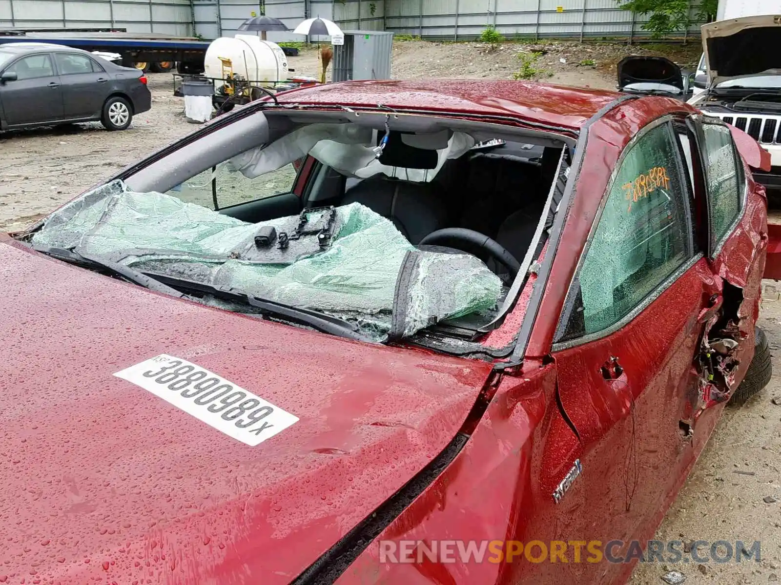 9 Photograph of a damaged car 4T1B21HK3KU511708 TOYOTA CAMRY 2019