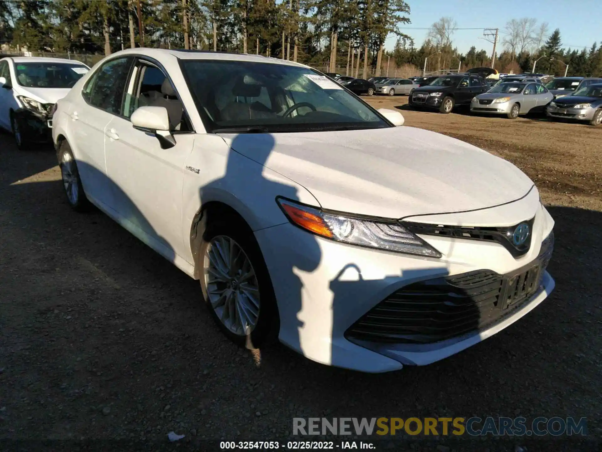 1 Photograph of a damaged car 4T1B21HK3KU514799 TOYOTA CAMRY 2019