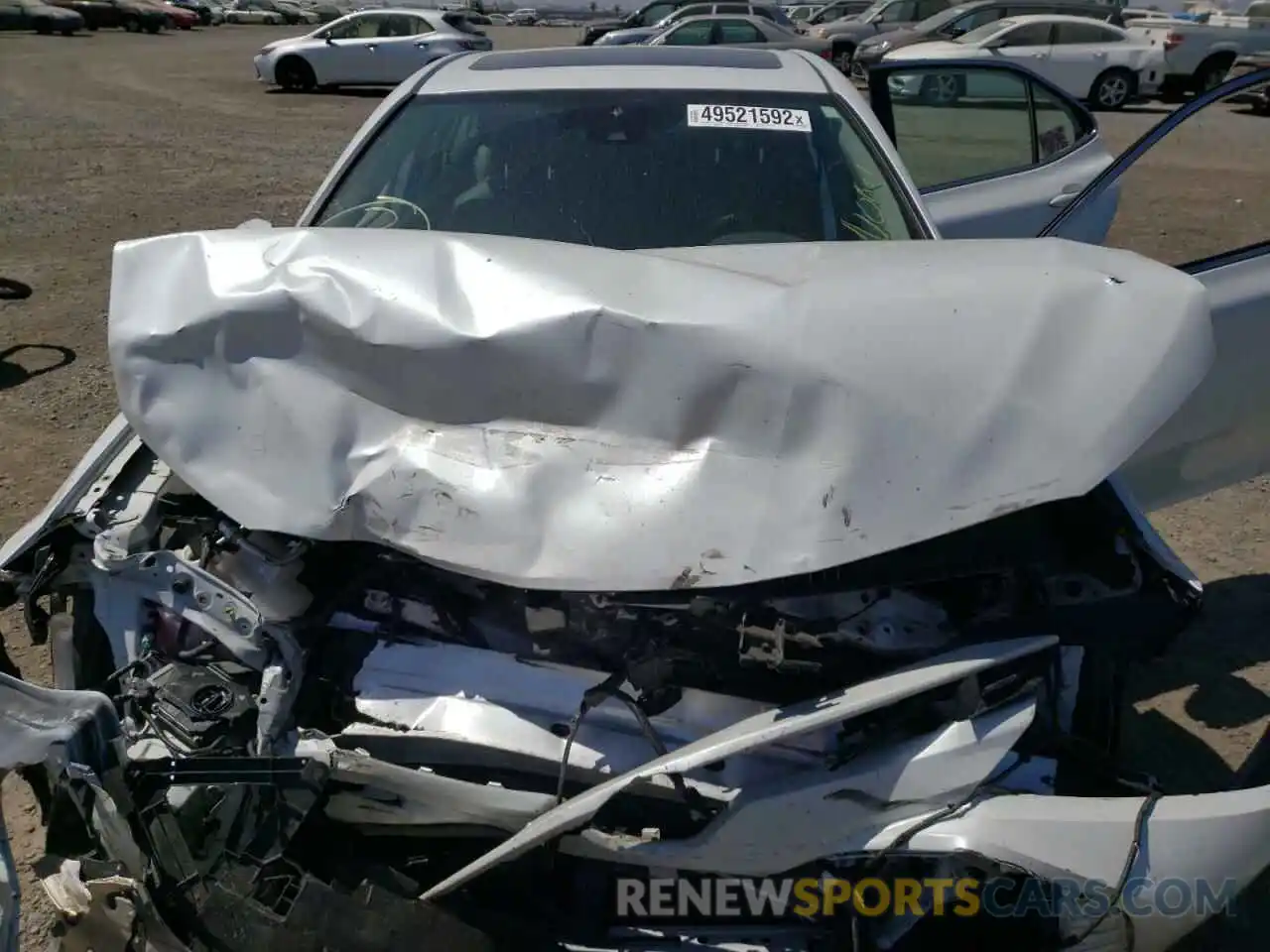 7 Photograph of a damaged car 4T1B21HK3KU521638 TOYOTA CAMRY 2019