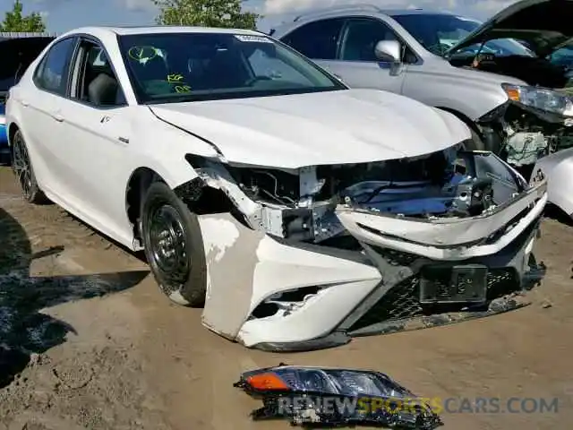 1 Photograph of a damaged car 4T1B21HK4KU517288 TOYOTA CAMRY 2019