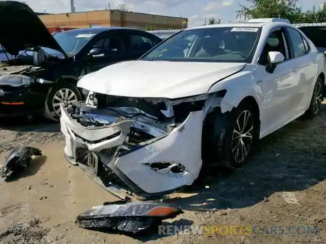 2 Photograph of a damaged car 4T1B21HK4KU517288 TOYOTA CAMRY 2019