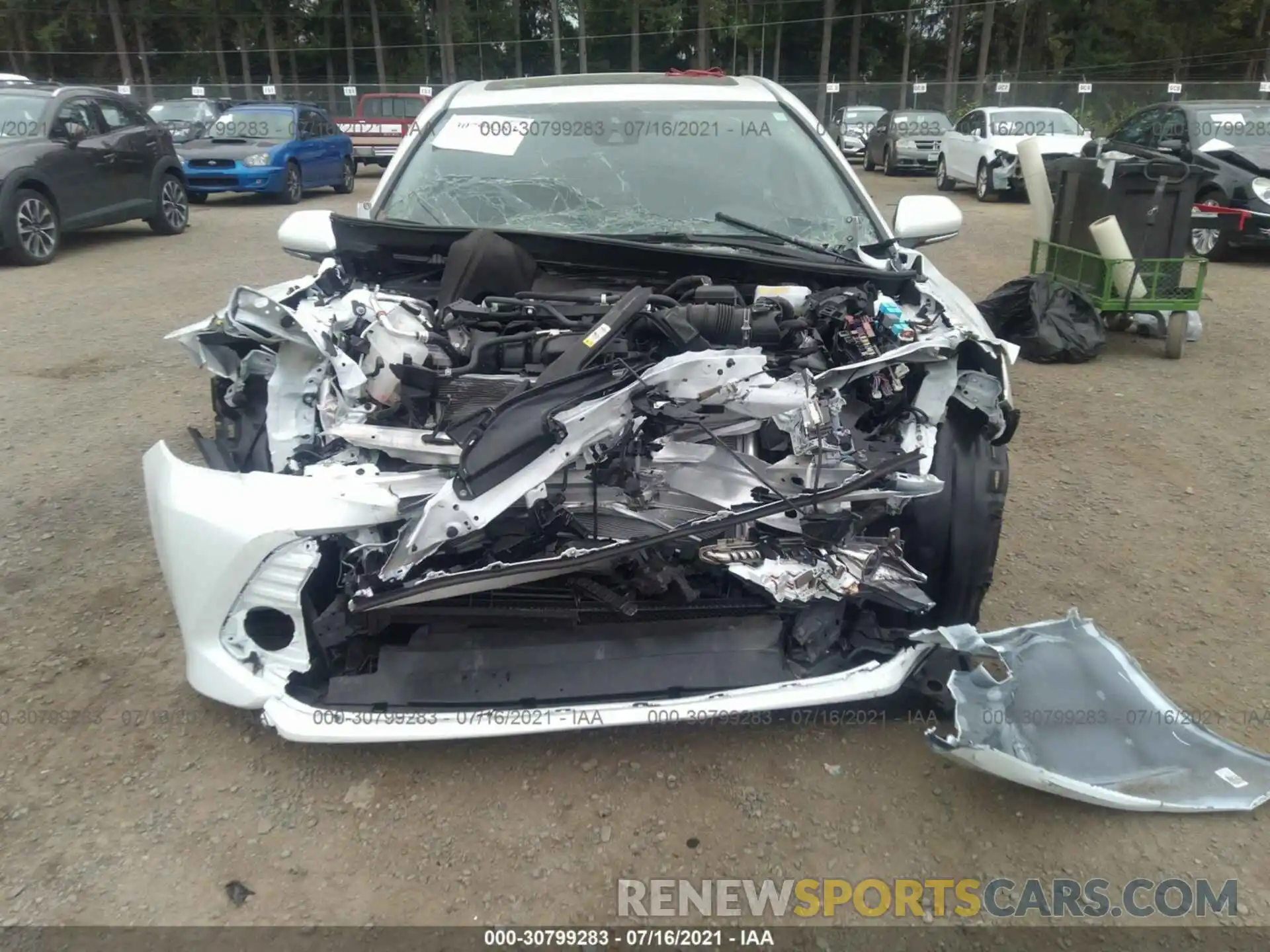 6 Photograph of a damaged car 4T1B21HK5KU013350 TOYOTA CAMRY 2019