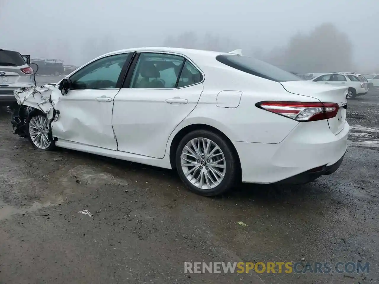 2 Photograph of a damaged car 4T1B21HK5KU014210 TOYOTA CAMRY 2019