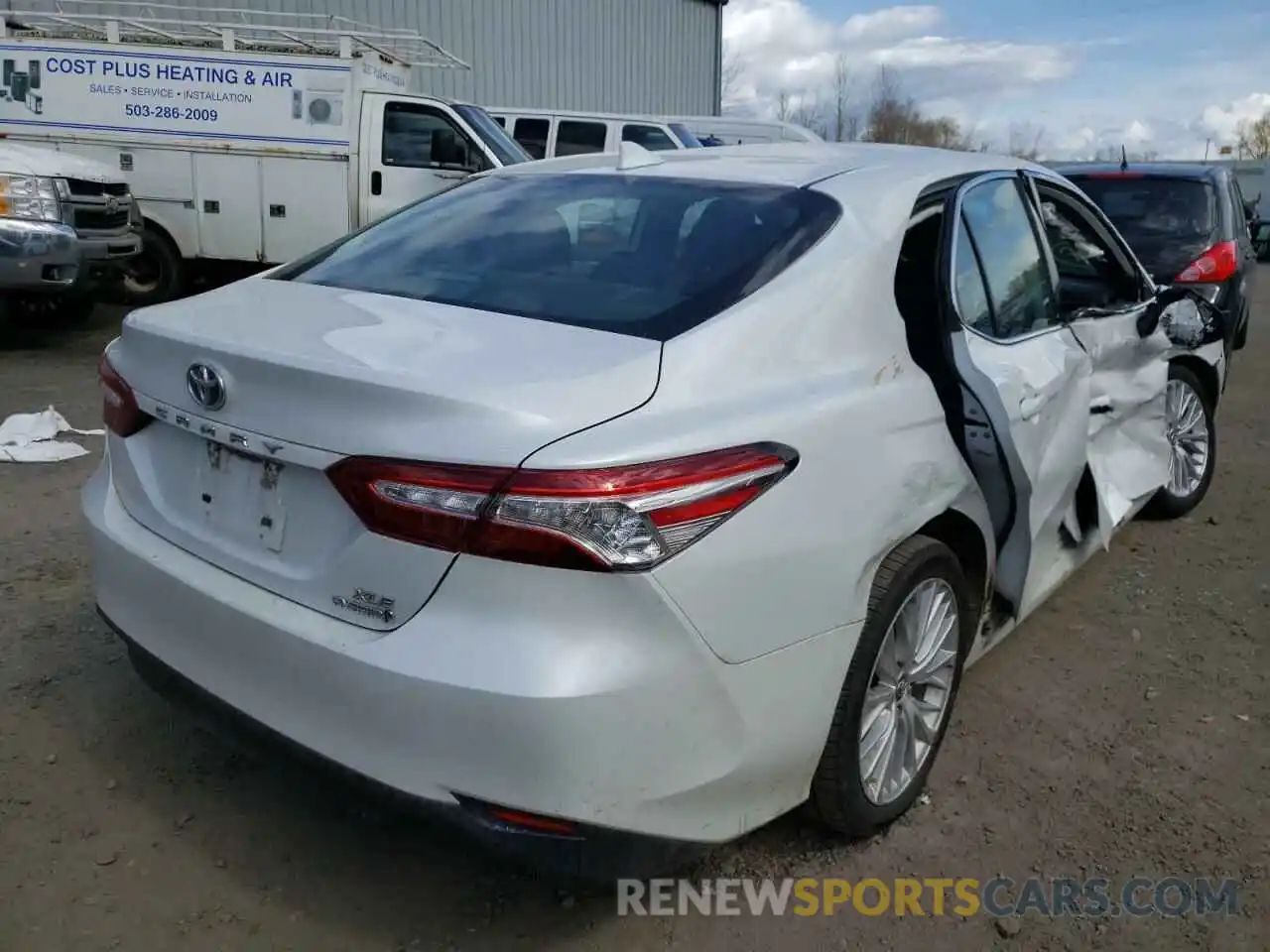 4 Фотография поврежденного автомобиля 4T1B21HK5KU512262 TOYOTA CAMRY 2019