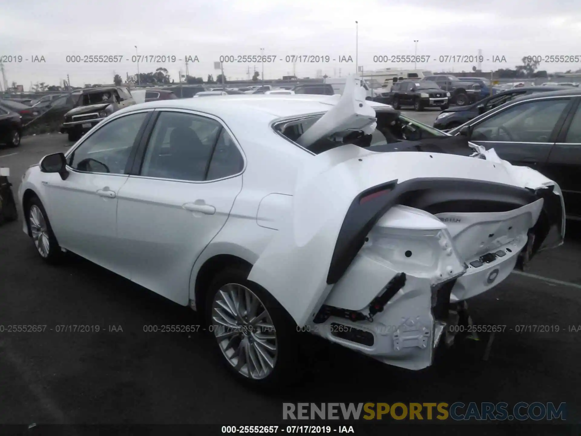 3 Photograph of a damaged car 4T1B21HK5KU512357 TOYOTA CAMRY 2019