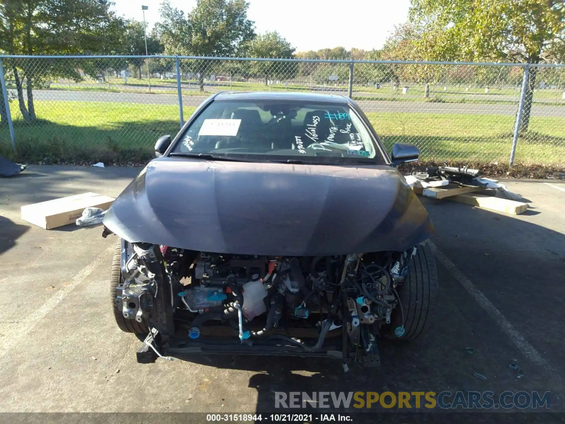 6 Photograph of a damaged car 4T1B21HK5KU512892 TOYOTA CAMRY 2019