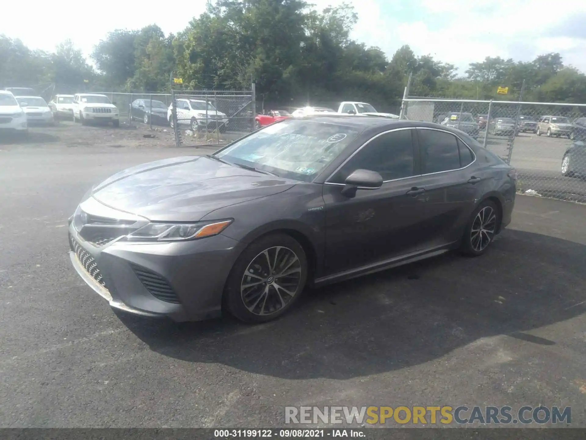 2 Photograph of a damaged car 4T1B21HK5KU521186 TOYOTA CAMRY 2019