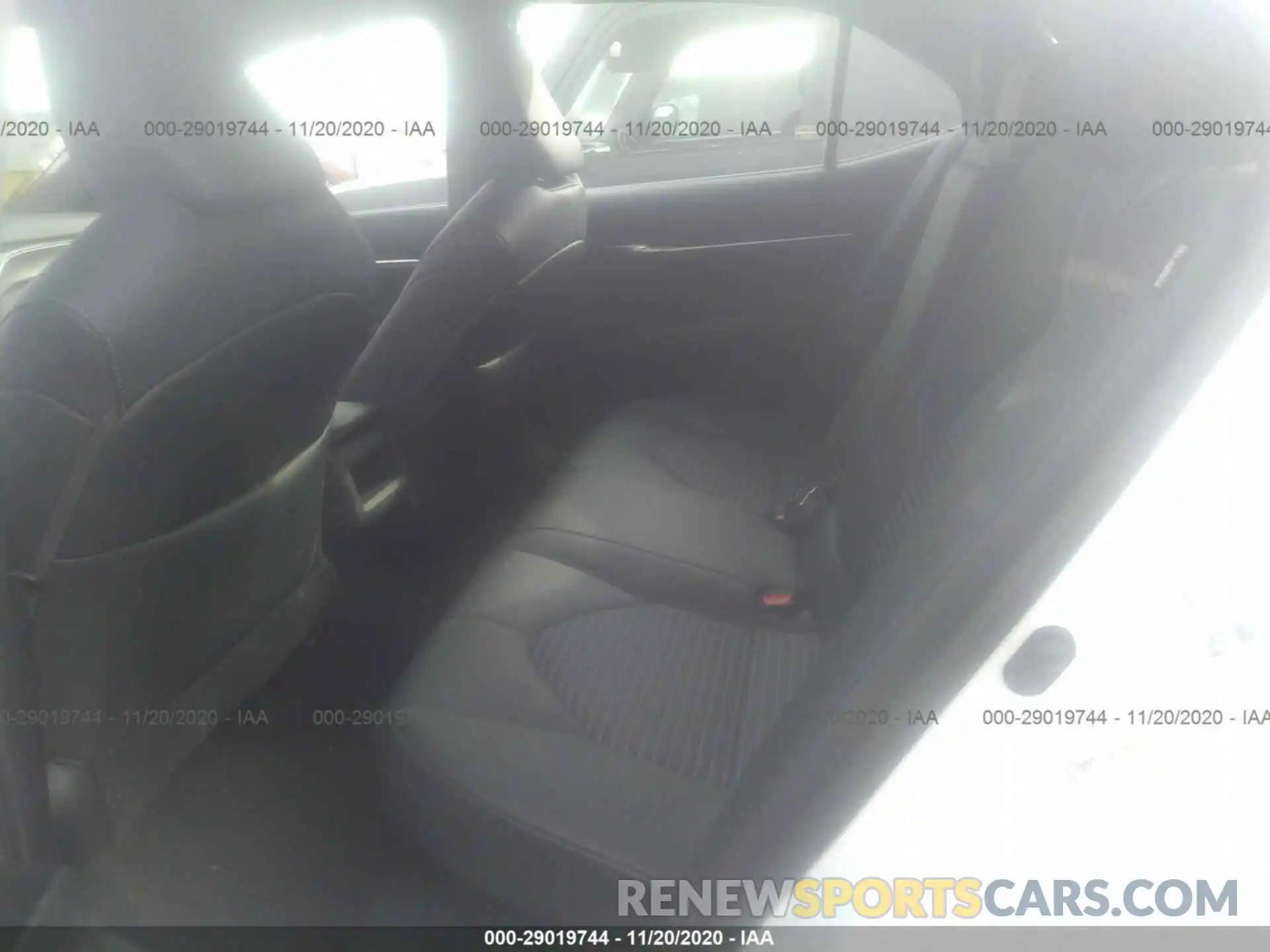 8 Photograph of a damaged car 4T1B21HK6KU011865 TOYOTA CAMRY 2019