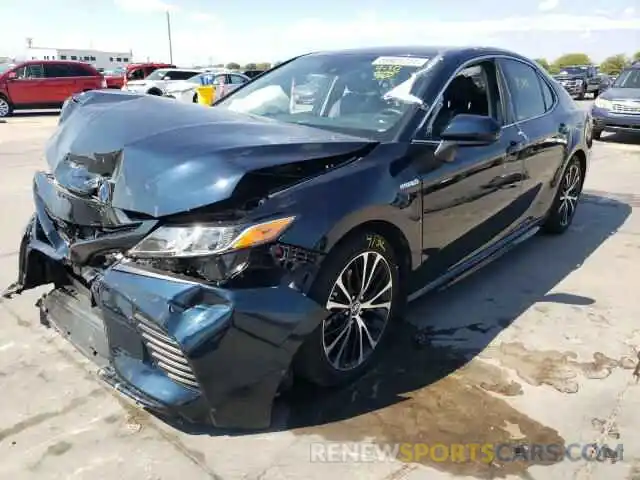 2 Photograph of a damaged car 4T1B21HK6KU014488 TOYOTA CAMRY 2019