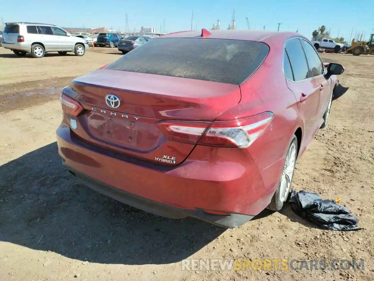 4 Фотография поврежденного автомобиля 4T1B21HK6KU512772 TOYOTA CAMRY 2019