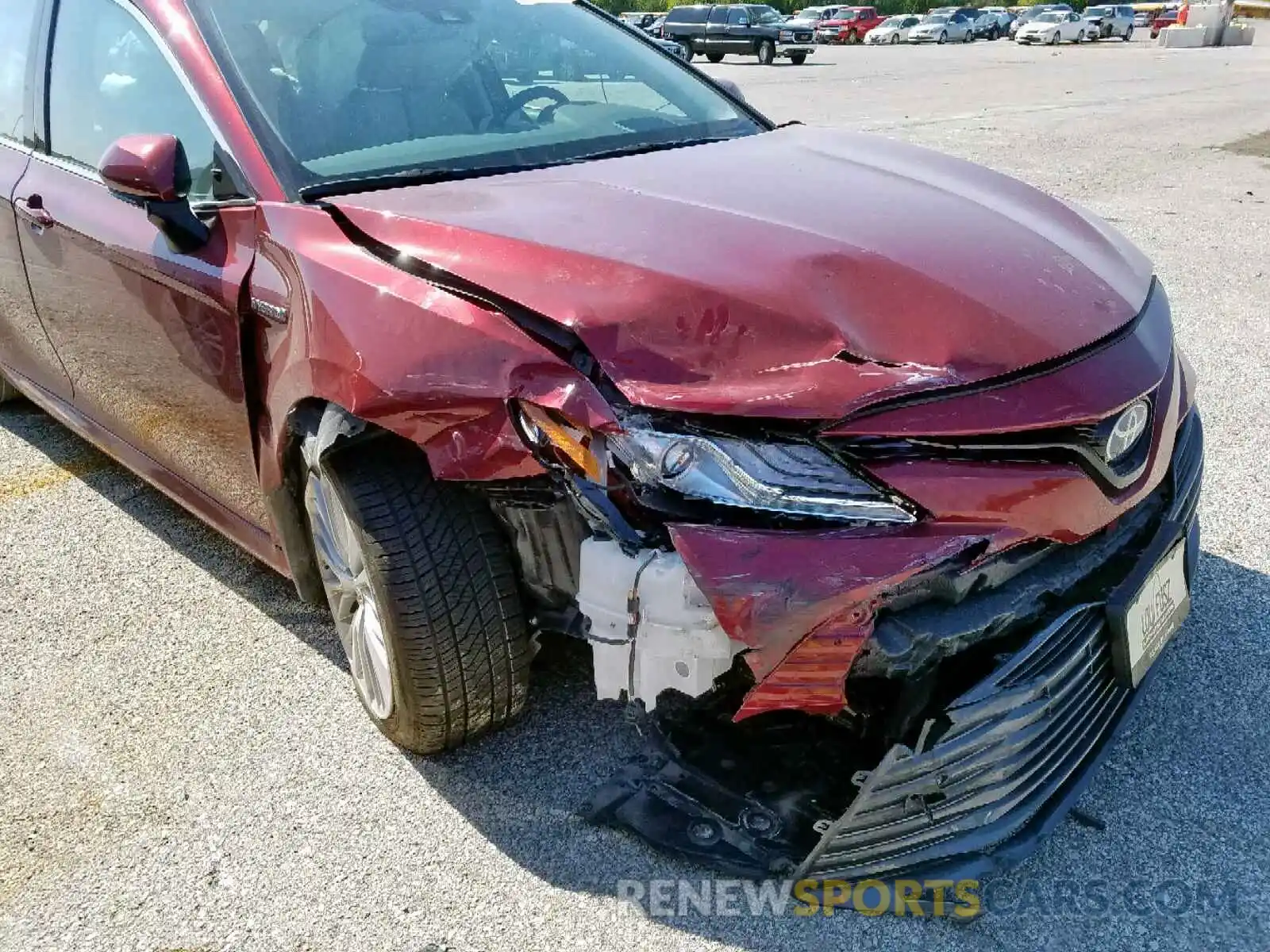 9 Photograph of a damaged car 4T1B21HK6KU515316 TOYOTA CAMRY 2019