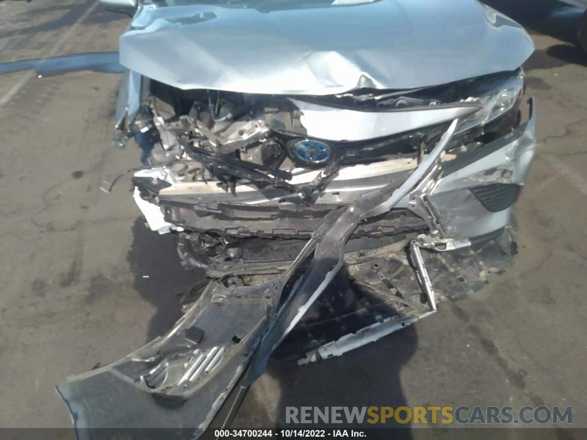 6 Photograph of a damaged car 4T1B21HK6KU516370 TOYOTA CAMRY 2019