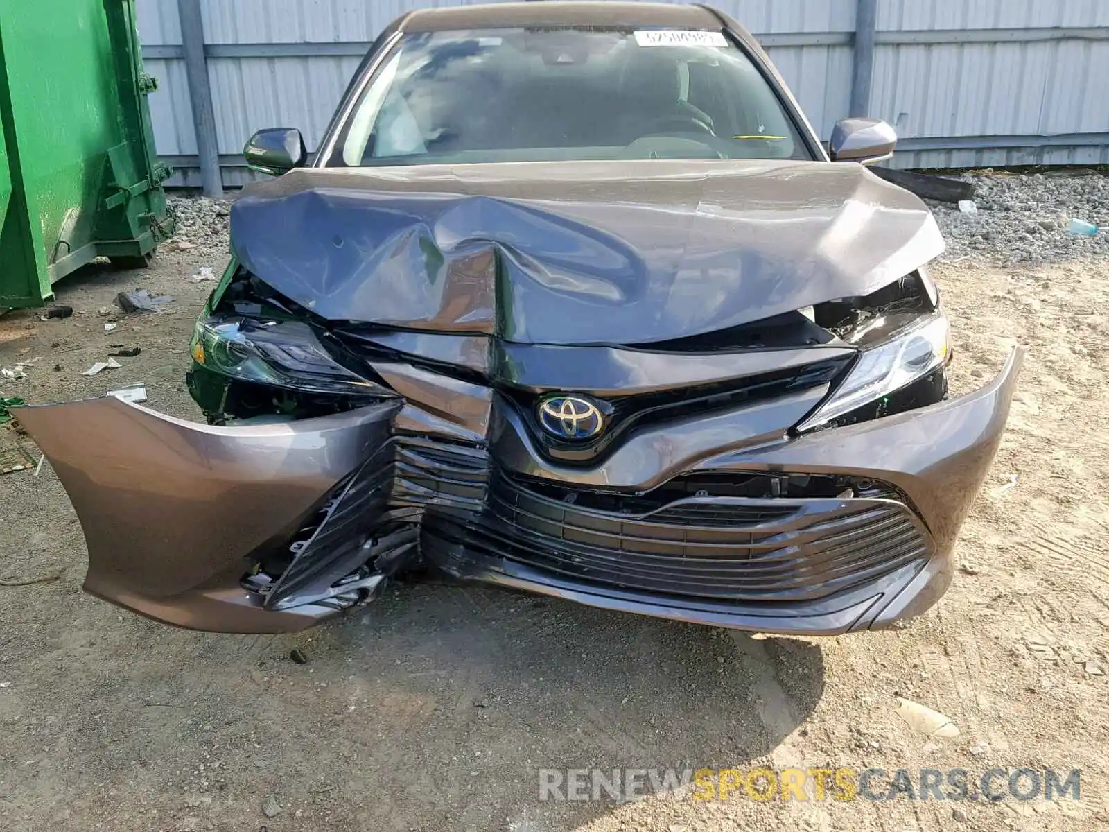 7 Photograph of a damaged car 4T1B21HK6KU521438 TOYOTA CAMRY 2019