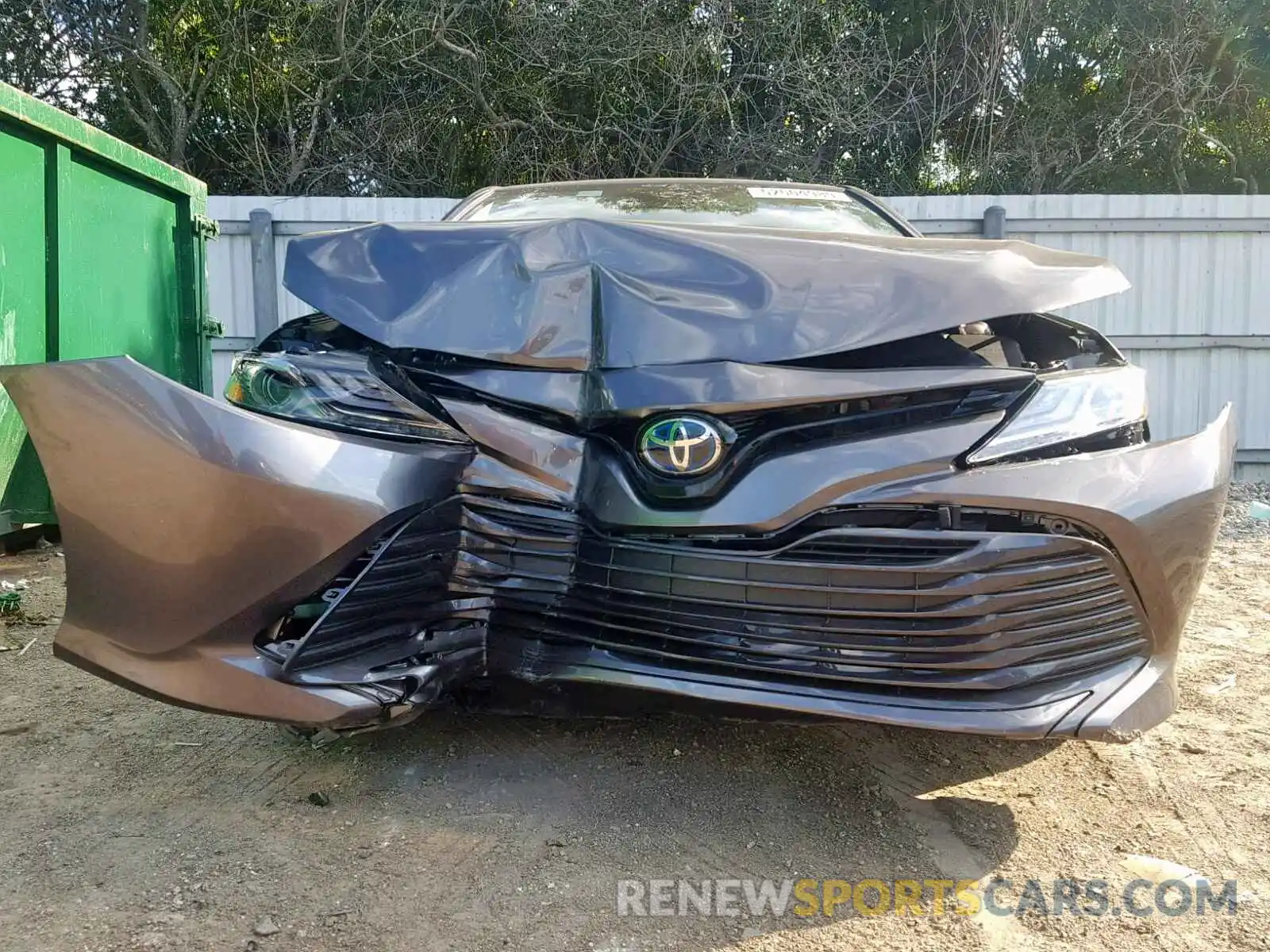 9 Photograph of a damaged car 4T1B21HK6KU521438 TOYOTA CAMRY 2019