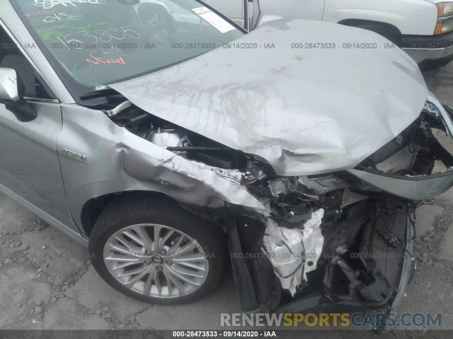 6 Photograph of a damaged car 4T1B21HK7KU012149 TOYOTA CAMRY 2019