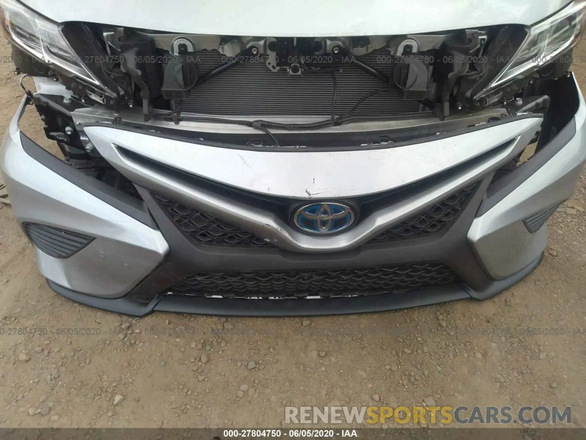 12 Photograph of a damaged car 4T1B21HK7KU014483 TOYOTA CAMRY 2019