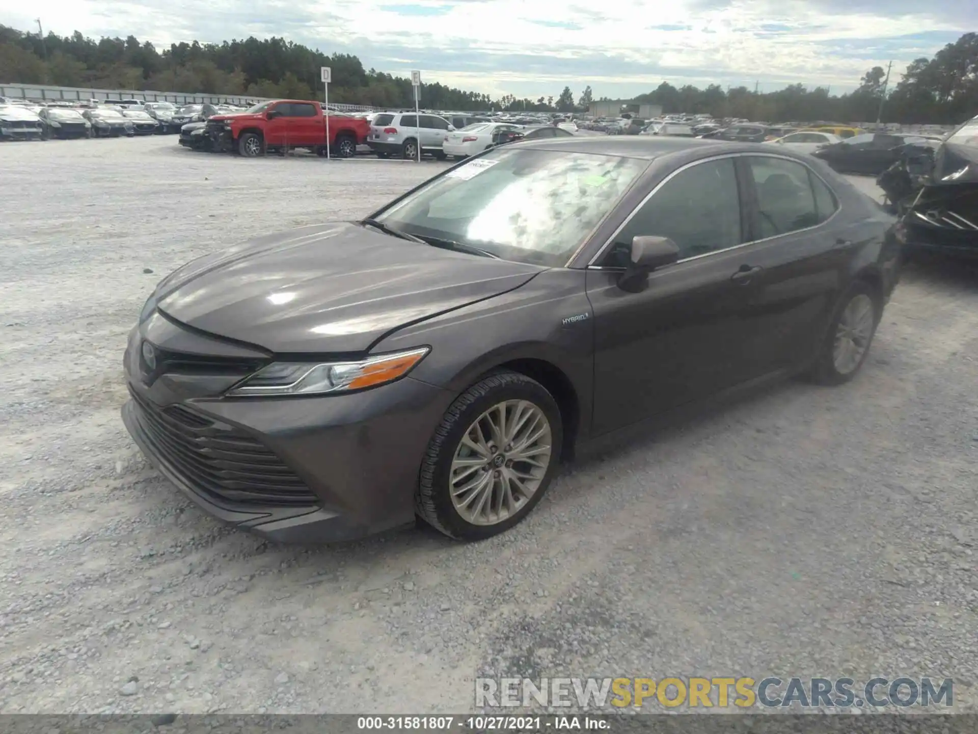 2 Photograph of a damaged car 4T1B21HK7KU513459 TOYOTA CAMRY 2019