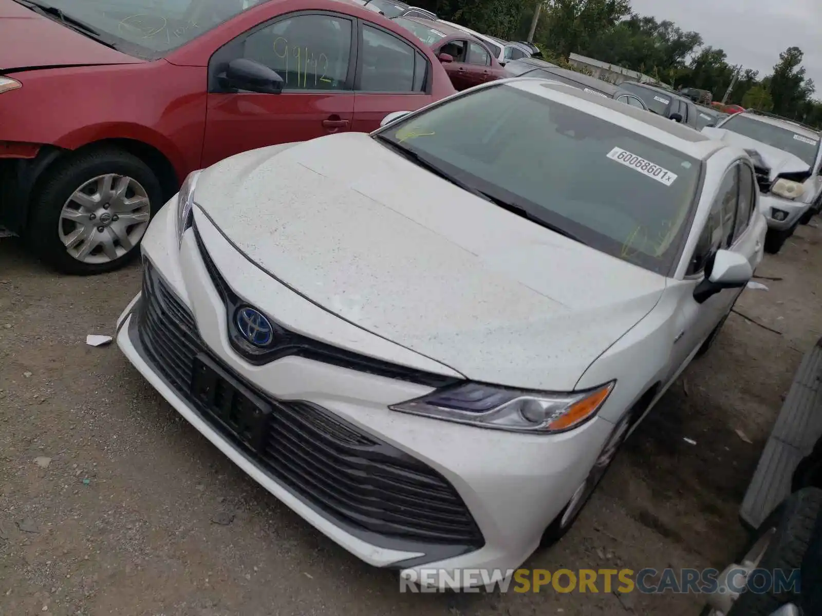 2 Photograph of a damaged car 4T1B21HK7KU515423 TOYOTA CAMRY 2019