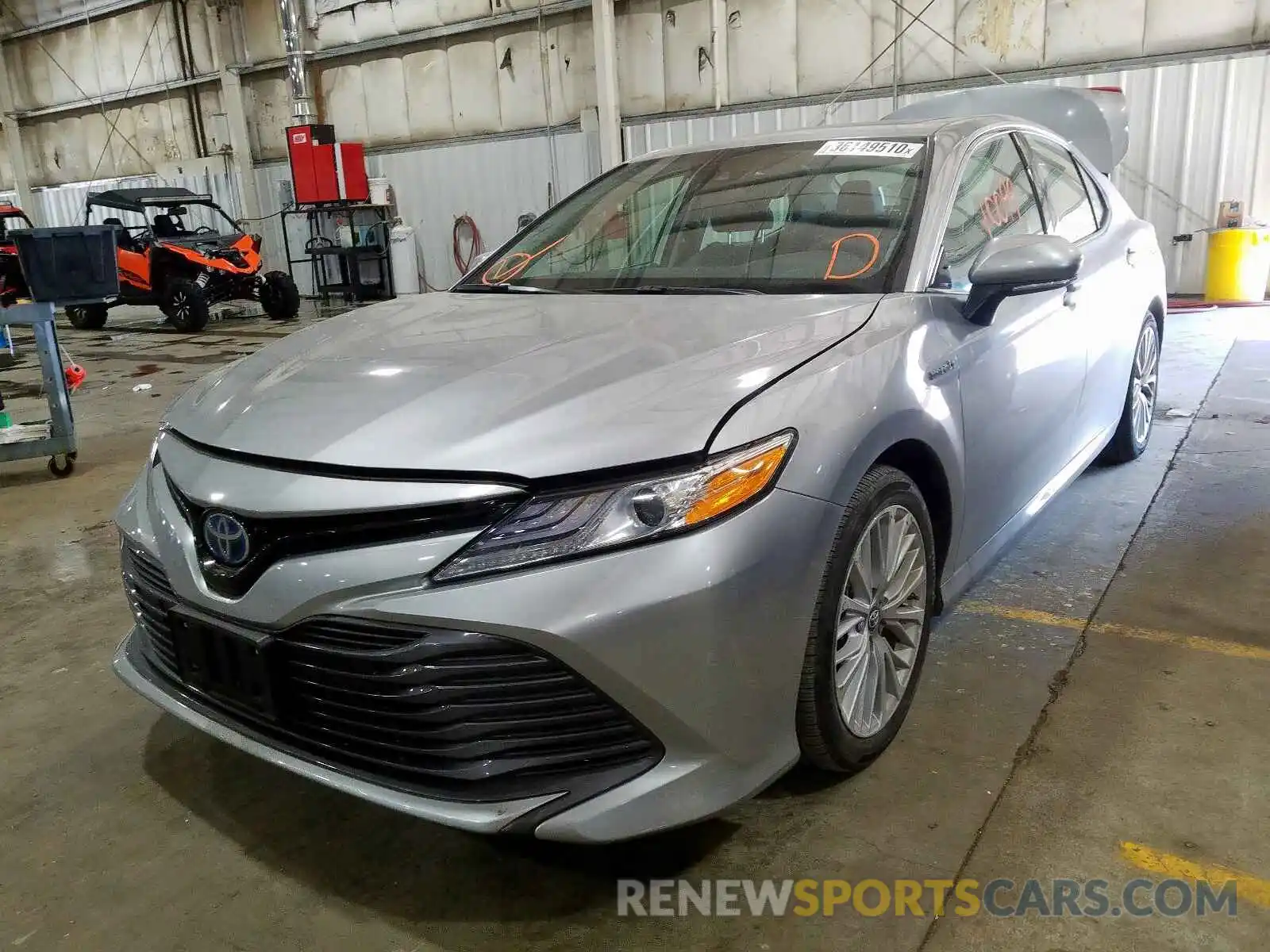 2 Photograph of a damaged car 4T1B21HK7KU515454 TOYOTA CAMRY 2019