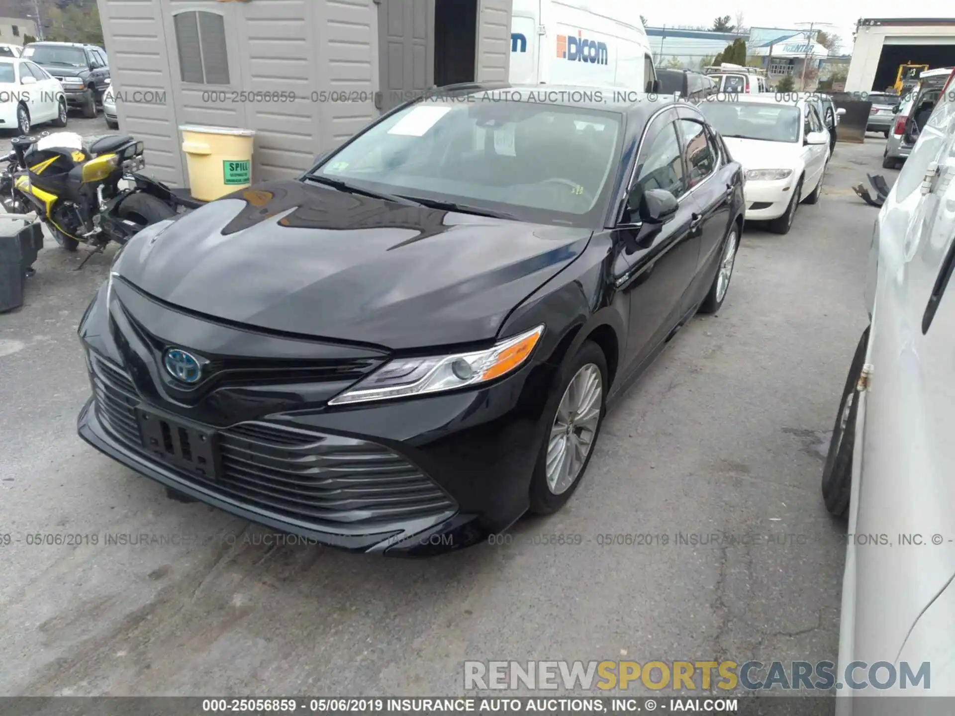 2 Photograph of a damaged car 4T1B21HK7KU515793 TOYOTA CAMRY 2019