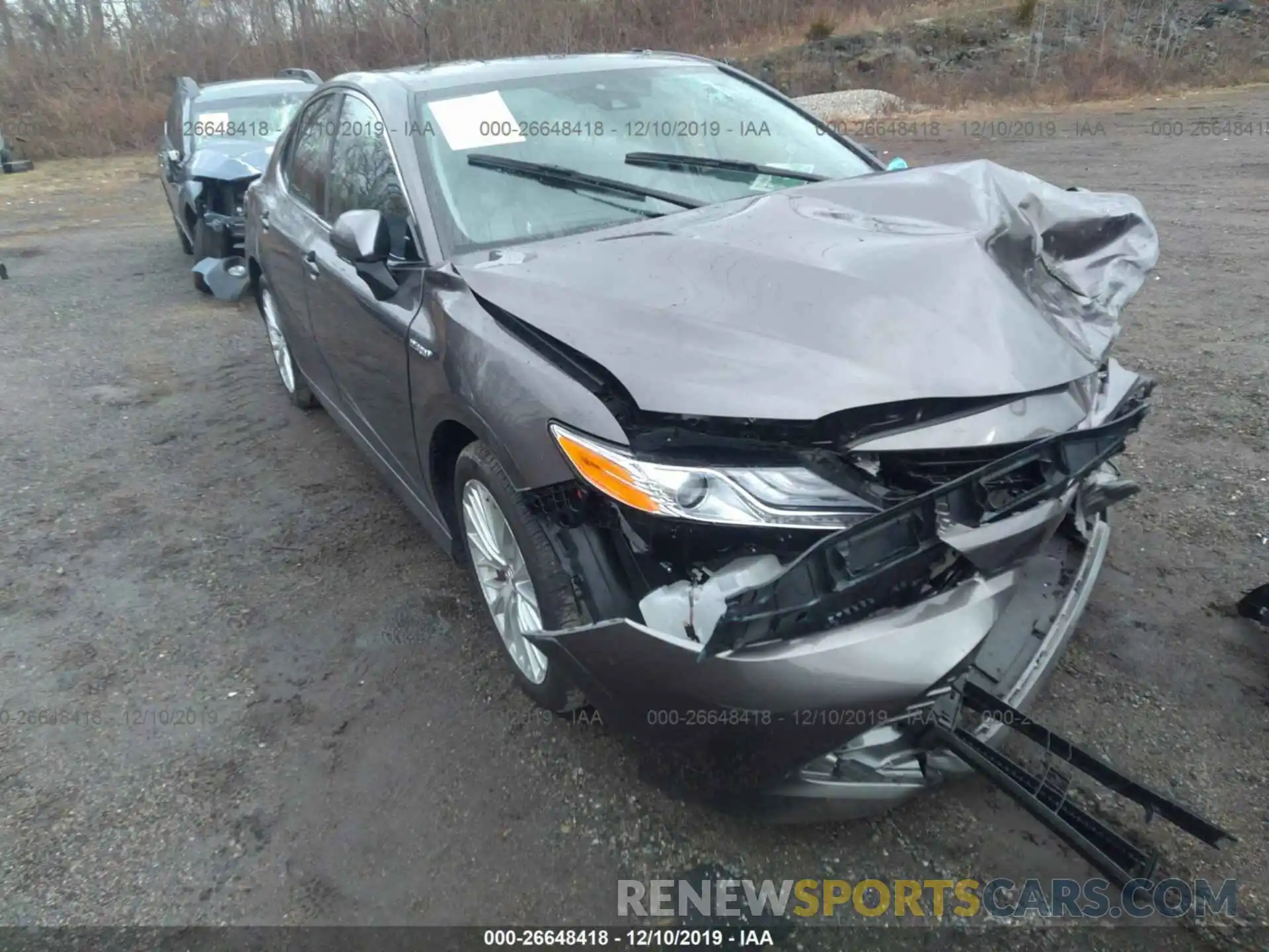 1 Photograph of a damaged car 4T1B21HK7KU516183 TOYOTA CAMRY 2019