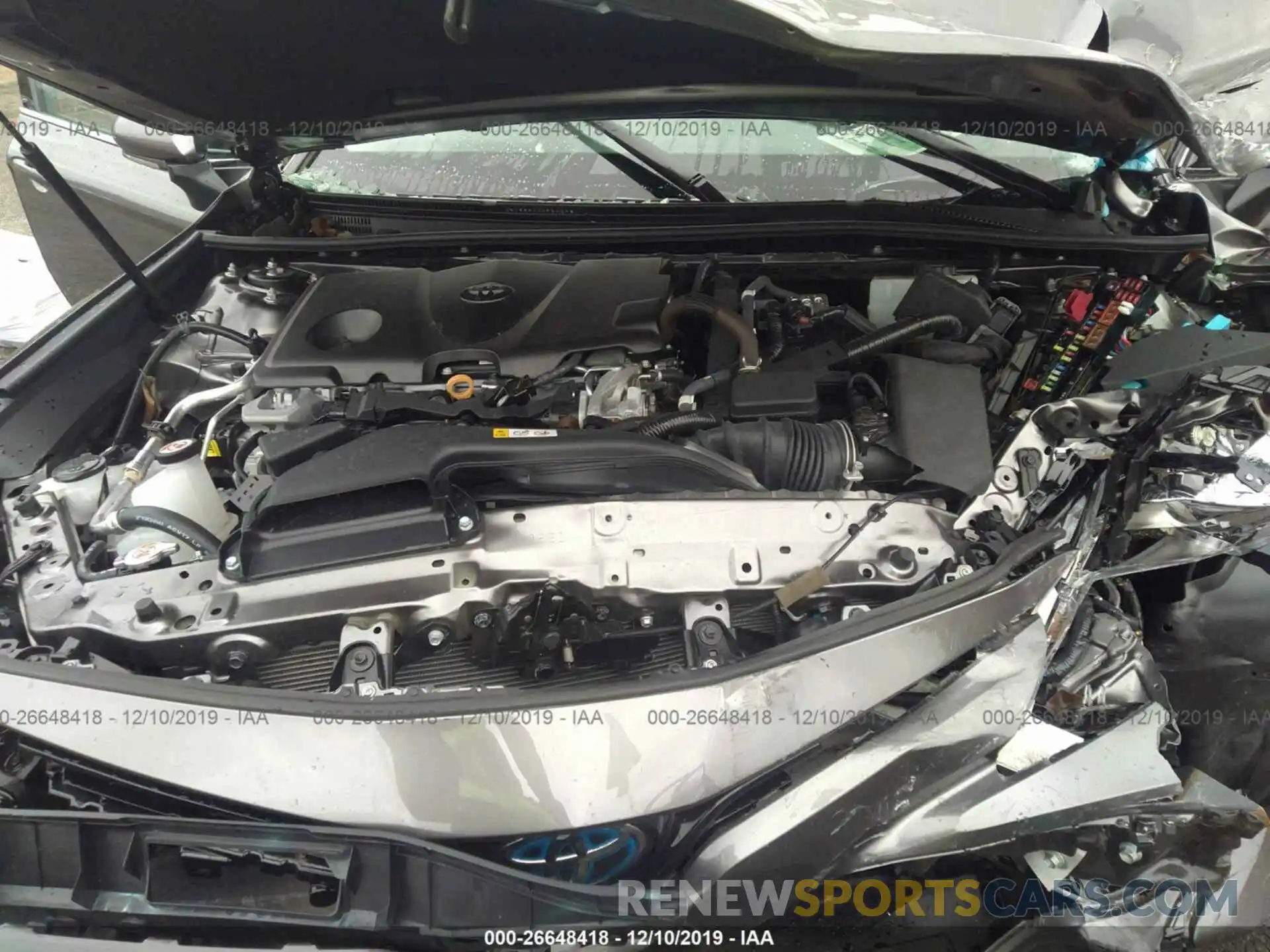 10 Photograph of a damaged car 4T1B21HK7KU516183 TOYOTA CAMRY 2019