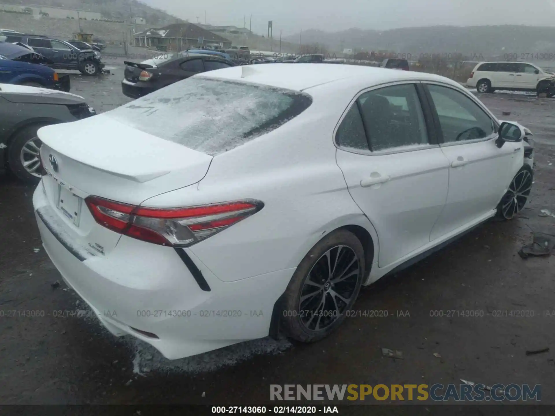 4 Фотография поврежденного автомобиля 4T1B21HK7KU516426 TOYOTA CAMRY 2019